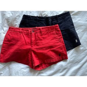 Ralph Lauren Shorts Bundle! - Red & Navy